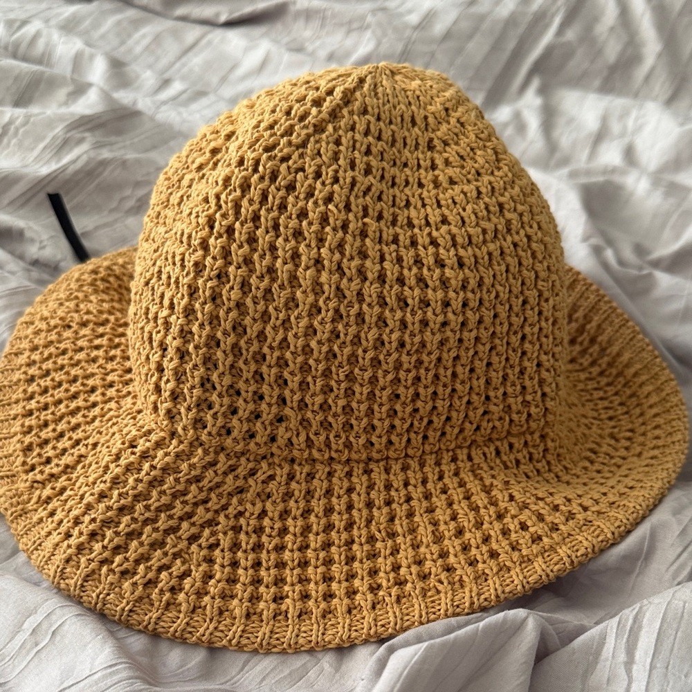 Hand-Knit Bucket Hat